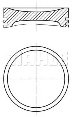 Imagine Piston MAHLE ORIGINAL 002 29 00