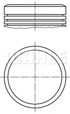 Imagine Piston MAHLE ORIGINAL 002 32 00