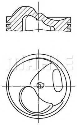 Imagine Piston MAHLE ORIGINAL 002 33 10