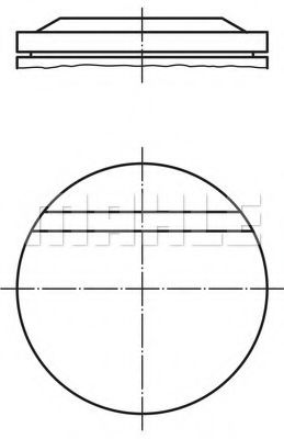 Imagine Piston MAHLE ORIGINAL 002 71 10