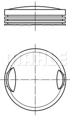 Imagine Piston MAHLE ORIGINAL 002 77 00