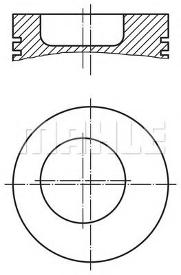 Imagine Piston MAHLE ORIGINAL 002 79 00