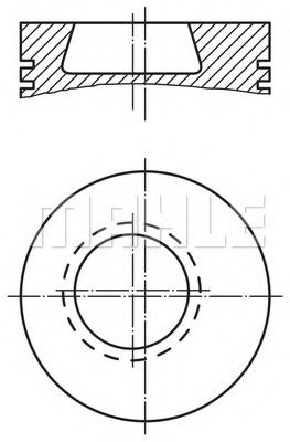 Imagine Piston MAHLE ORIGINAL 002 80 00