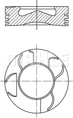 Imagine Piston MAHLE ORIGINAL 003 15 01