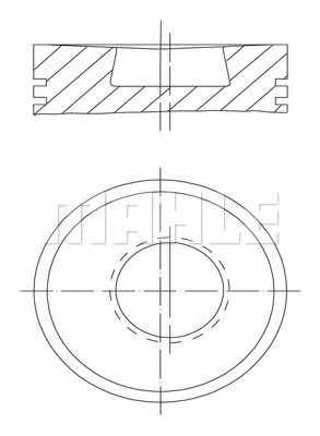 Imagine Piston MAHLE ORIGINAL 003 72 10