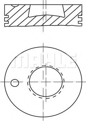 Imagine Piston MAHLE ORIGINAL 003 76 00