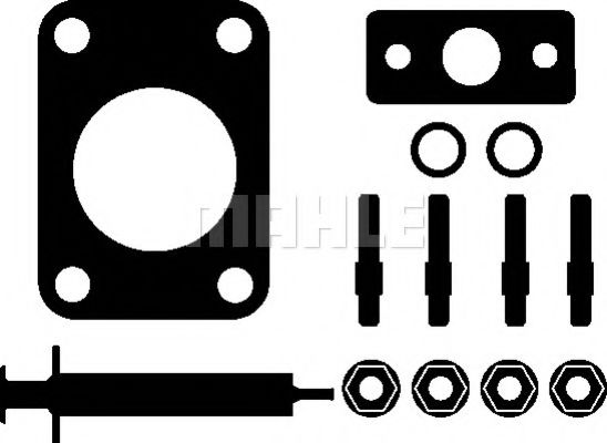 Imagine Set montaj, turbocompresor MAHLE ORIGINAL 009 TA 17520 000