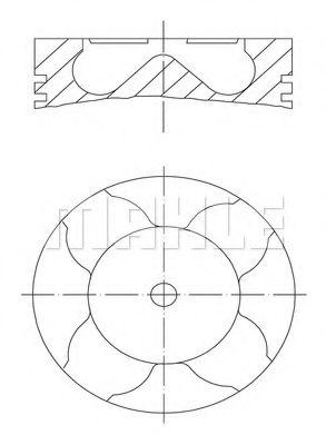 Imagine Piston MAHLE ORIGINAL 011 83 00