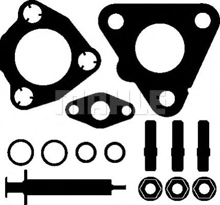 Imagine Set montaj, turbocompresor MAHLE ORIGINAL 011 TA 16103 000