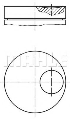 Imagine Piston MAHLE ORIGINAL 014 57 00