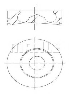 Imagine Piston MAHLE ORIGINAL 014 82 00