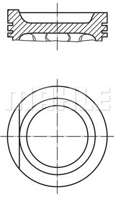 Imagine Piston MAHLE ORIGINAL 029 88 02