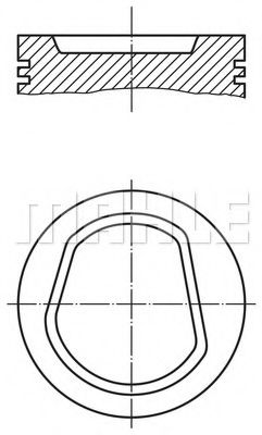 Imagine Piston MAHLE ORIGINAL 030 42 02