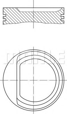 Imagine Piston MAHLE ORIGINAL 030 94 12