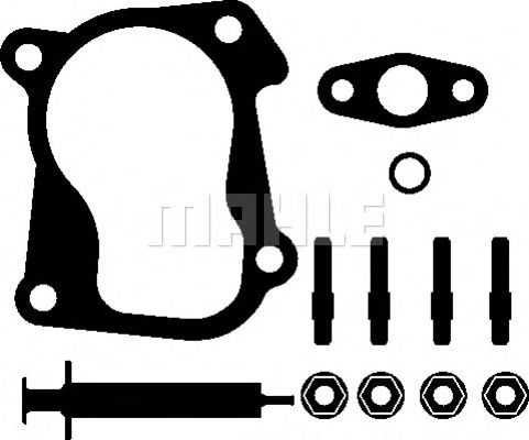 Set montaj, turbocompresor MAHLE ORIGINAL 030 TA 14050 000