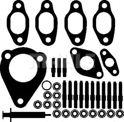 Set montaj, turbocompresor MAHLE ORIGINAL 030 TA 15186 000