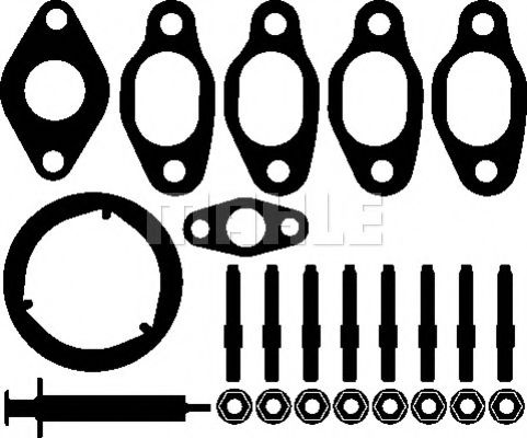 Imagine Set montaj, turbocompresor MAHLE ORIGINAL 030 TA 16065 000