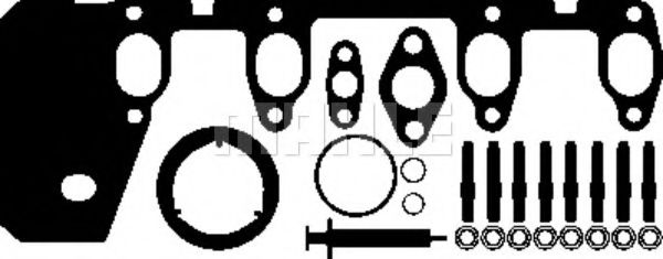 Imagine Set montaj, turbocompresor MAHLE ORIGINAL 030 TA 16740 000