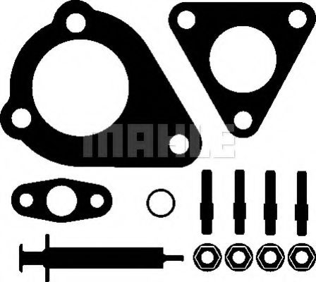 Set montaj, turbocompresor MAHLE ORIGINAL 030 TA 19005 000
