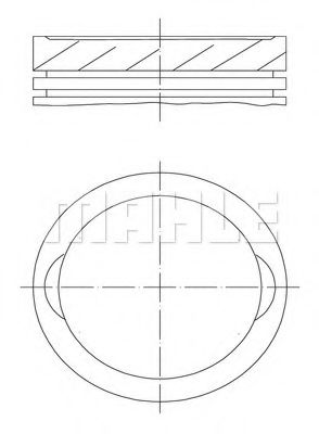 Imagine Piston MAHLE ORIGINAL 033 98 02