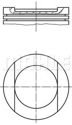 Imagine Piston MAHLE ORIGINAL 034 94 02