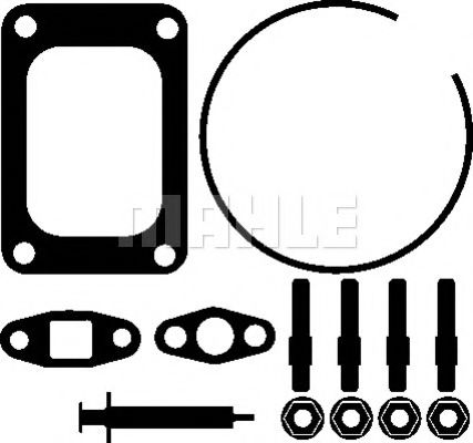 Set montaj, turbocompresor MAHLE ORIGINAL 037 TA 15327 000