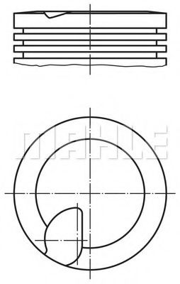 Piston MAHLE ORIGINAL 038 41 00
