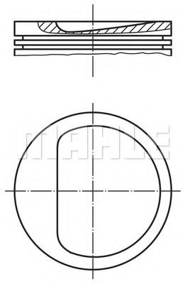 Imagine Piston MAHLE ORIGINAL 039 95 00