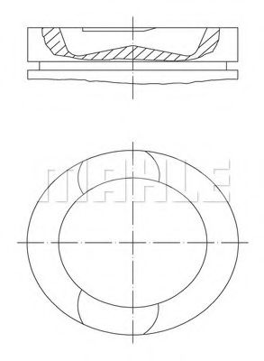 Imagine Piston MAHLE ORIGINAL 061 47 00