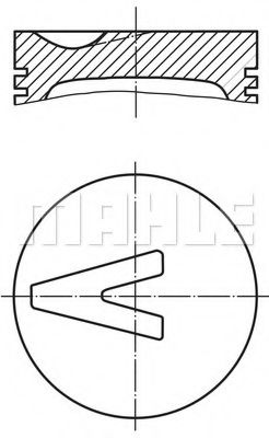 Imagine Piston MAHLE ORIGINAL 082 62 01