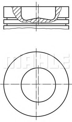 Imagine Piston MAHLE ORIGINAL 099 48 00