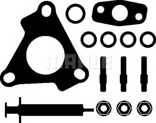 Set montaj, turbocompresor MAHLE ORIGINAL 222 TA 19482 000