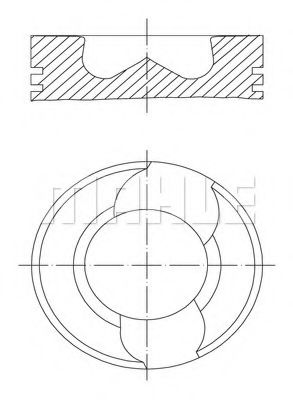 Imagine Piston MAHLE ORIGINAL 228 14 20