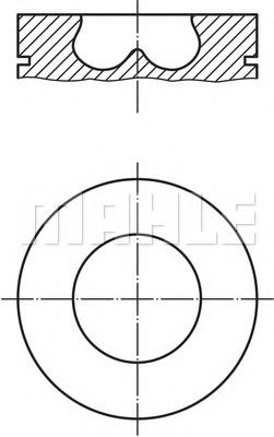 Imagine Piston MAHLE ORIGINAL 233 20 00