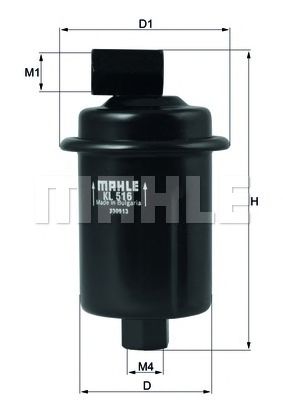 Imagine filtru combustibil MAHLE ORIGINAL KL 516