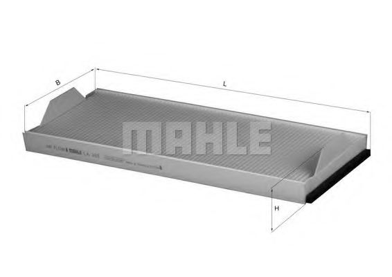 Imagine Filtru, aer habitaclu MAHLE ORIGINAL LA 358