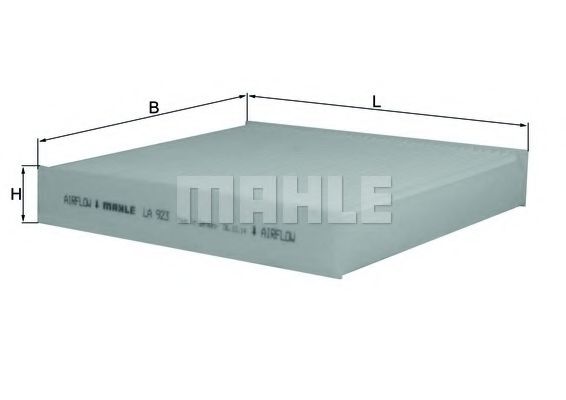 Imagine Filtru, aer habitaclu MAHLE ORIGINAL LA 923