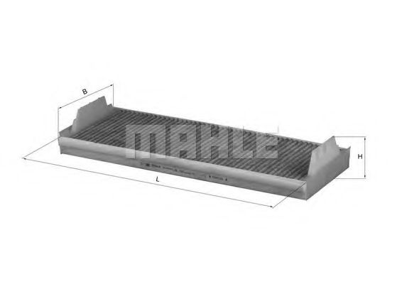 Imagine Filtru, aer habitaclu MAHLE ORIGINAL LAK 154