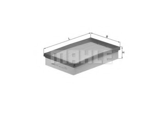 Imagine Filtru aer MAHLE ORIGINAL LX 1074