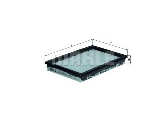 Imagine Filtru aer MAHLE ORIGINAL LX 1269
