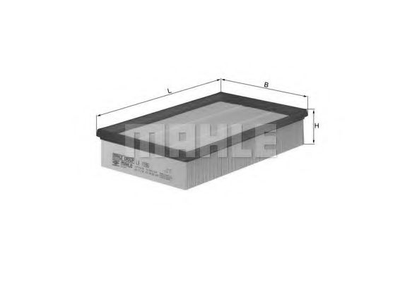 Imagine Filtru aer MAHLE ORIGINAL LX 1596