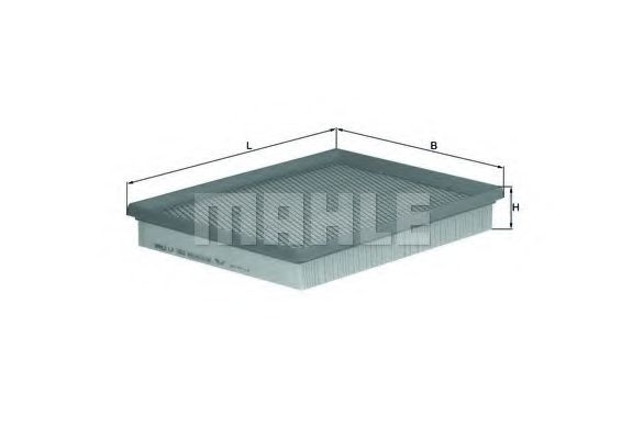 Imagine Filtru aer MAHLE ORIGINAL LX 1662