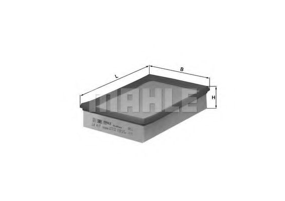 Imagine Filtru aer MAHLE ORIGINAL LX 417