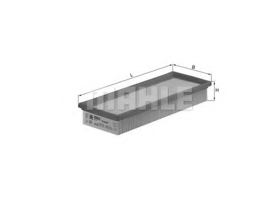 Imagine Filtru aer MAHLE ORIGINAL LX 495