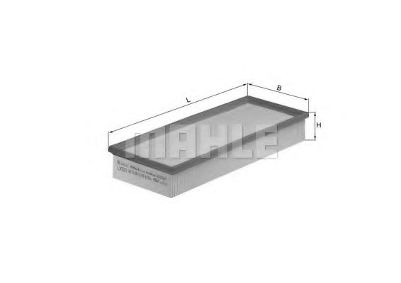 Imagine Filtru aer MAHLE ORIGINAL LX 521