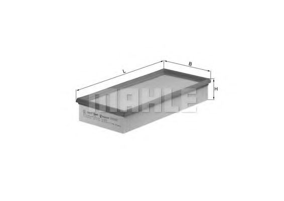 Imagine Filtru aer MAHLE ORIGINAL LX 572