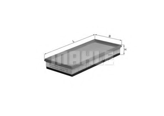 Imagine Filtru aer MAHLE ORIGINAL LX 596