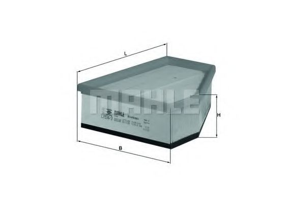 Imagine Filtru aer MAHLE ORIGINAL LX 934/3