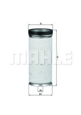 Imagine Filtru aer secundar MAHLE ORIGINAL LXS 221