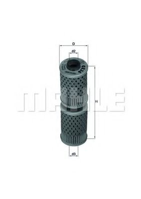 Imagine Filtru ulei MAHLE ORIGINAL OX 36D